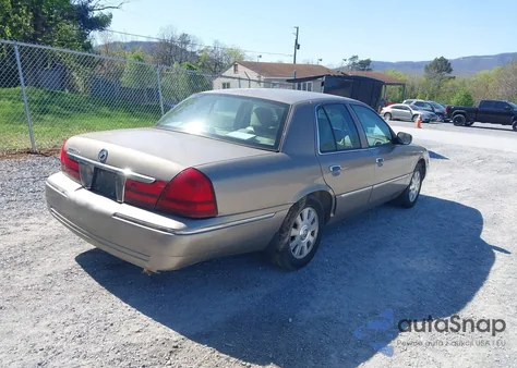 2004 Mercury Grand Marquis Ls from USA, damaged, VIN 2MEFM75W44X656311